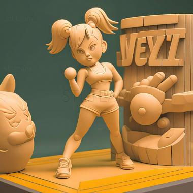 3D model Misty Meets Her Match Yuzu Gym Type Battle 3 VS 3 (STL)